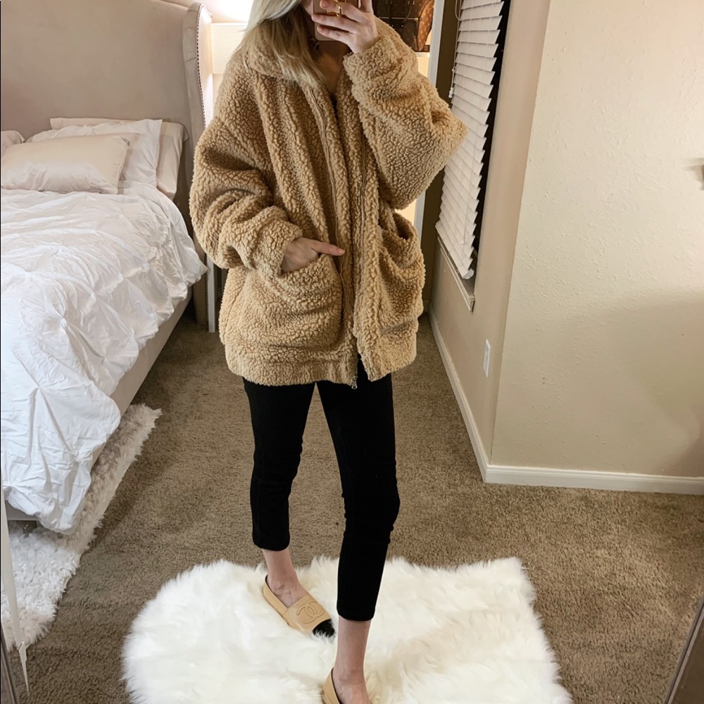 I.Am.Gia Pixie teddy coat XS